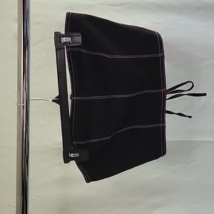 Topshop Stab Stitch Corset Top